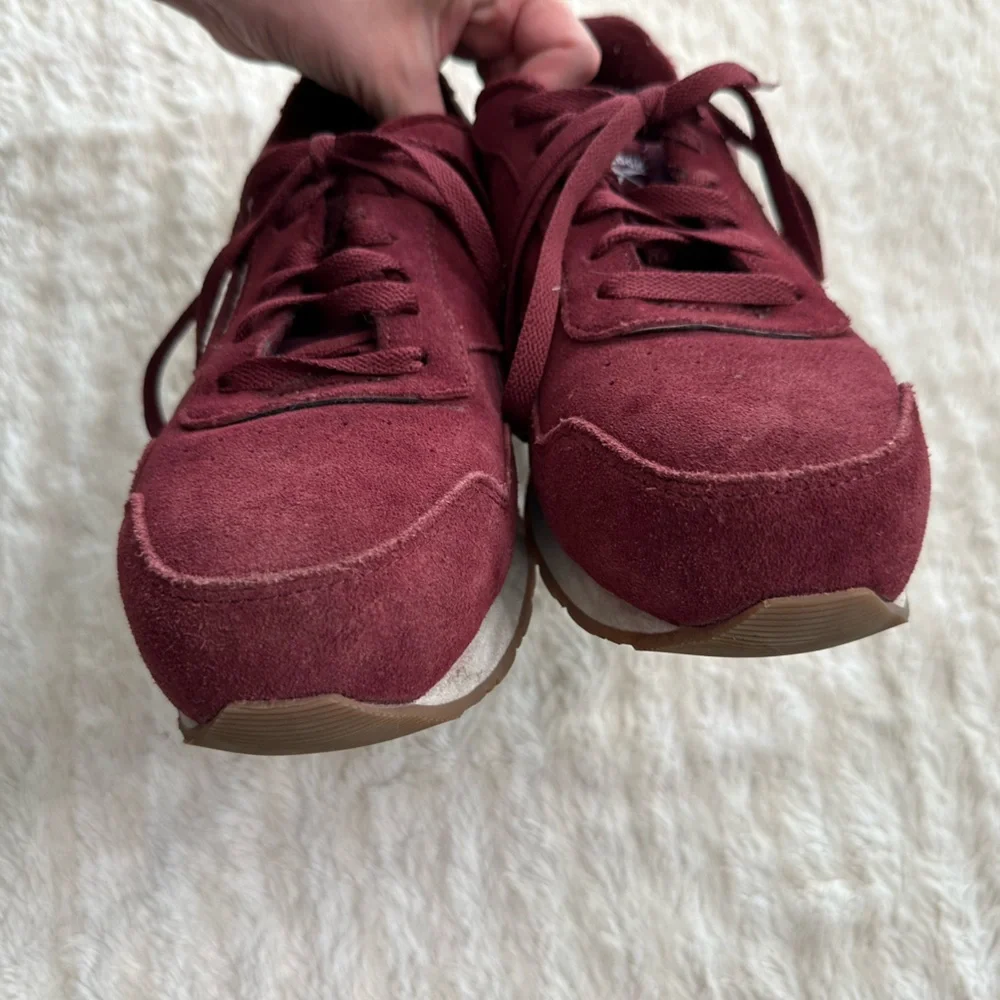 Reebok Womens Classic Harman steel toe Work Sneaker Red Size 8.5 - Picture 6 of 7